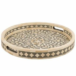 Plat de service artisanal plateau de service en bois lot de 3 pour restaurant café hôtels servant des aliments fruits café plateau de service - Product Image 6