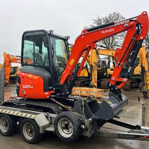 Envío rápido, ¡Gran oferta! Excavadora de cadenas Kubota U17 de 1 tonelada, miniexcavadora con motor Kubota en venta. - Product Image 5