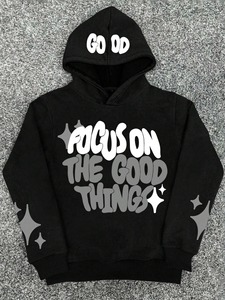 Sudaderas con Capucha para Mujer, Diseño Moderno con Contraste de Color y Estampado, Logotipo Frontal, 100% Algodón, Hechas en Pakistán, Venta al Por Mayor - Product Image 3