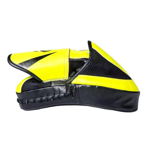 Venta al por mayor de almohadillas de perforación de entrenamiento profesional de alta calidad almohadillas de enfoque de cuero para adultos Kickboxing logotipo personalizado - Product Image 2