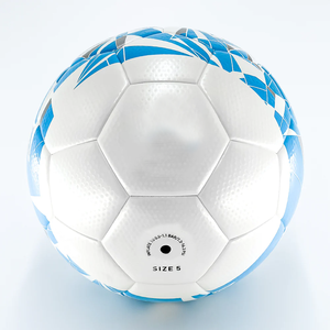 Balón de fútbol al aire libre con textura de hoyuelos de PU sin costuras, duradero para principiantes, nivel profesional, larga distancia, fútbol de mayor precisión - Product Image 1