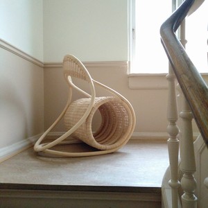 เก้าอี้พักผ่อนหวายดีไซน์ไม่ซ้ําใคร 2024 เก้าอี้นั่งหวายดีไซน์ใหม่ล่าสุดสําหรับโรงแรมโฮมวิลล่า - Product Image 5