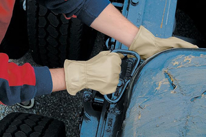 Durable Leather Work <b>Gloves</b> for All Environments Safety <b>Gloves</b> for Industrial Residential Use Providing Excellent Hand - Product Image 4