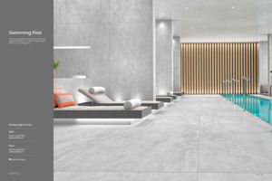 Carreaux indiens modernes 1200x2400mm en porcelaine vitrifiée pour villa Accents grand format pour mur intérieur et sol - Product Image 2