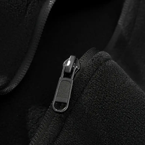 Sweat à capuche brodé à glissière intégrale pour hommes | Couleurs personnalisables Vêtements d'extérieur d'hiver | Isolation durable et lavable en machine - Product Image 4
