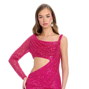 Mini robe moulante courte Silhouette sexy de luxe Caractéristique antistatique pour les soirées sorties Soirée élégante pour femmes personnalisées - Product Image 1