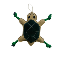 Jouet personnalisé pour animaux de compagnie best-seller Nouveau style de jouets en toile à mâcher et grinçant pour chien Forme d'animaux renard et écureuil pour chiens