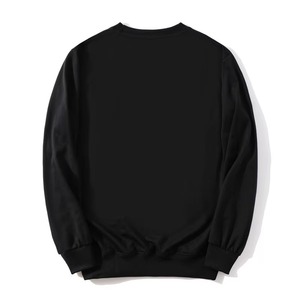 Jersey liso en blanco personalizado impreso 100% algodón cuello redondo sudadera para hombres fábrica al por mayor para hombres Anti-shrink Boxy Cropped - Product Image 2