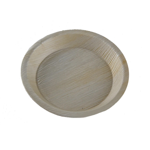 Vajilla desechable de hoja de palma Natural 100%, platos redondos de hoja de palma biodegradables - Product Image 1