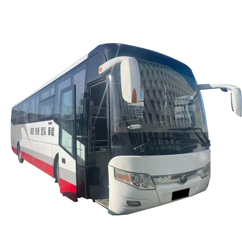 حافلة سياحية فاخرة ZK6127 YUTONG 55 مقعد حافلة مستعملة لسوق أفريقيا