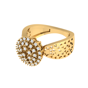 Anillo de Plata de Ley 925 con Circonita Cúbica, Chapado en Oro, Opciones de Rodio y Oro Rosa, Engaste con Incrustaciones, 3.5 g - Product Image 6