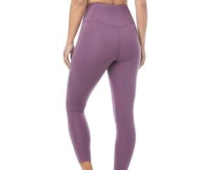 Leggings de gymnastique taille haute minces à la mode personnalisés pour femmes pantalons de Yoga motif solide imprimé taille moyenne poche Fitness Leggings de Yoga - Product Image 5