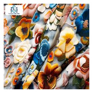 95 Polyester 5 Spandex Super Soft 100d 4 Way <b>Stretch</b> Recylcle Poly Spandex Yarn Shirt Dress Print Fabric - Product Image 5