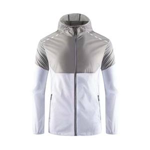 Vestes personnalisées avec logo OEM, coupe-vent léger pour hommes, veste de sport décontractée pour la course à pied en plein air pour hommes - Product Image 5