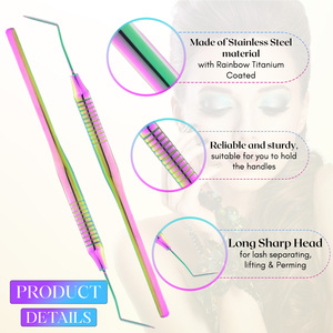 Herramienta de elevación de volumen de pestañas profesional mejor calificada, extensión de pestañas perfecta para levantar y separar con peine de separación - Product Image 5