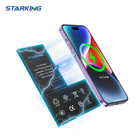 Batteries de remplacement au lithium haute capacité pour iPhone 11 11 Pro 12 X XS XR XS Max 13 Pro avec certificats CE FCC RoHS MSDS