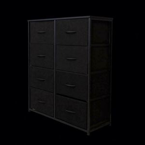 Modern 8-Drawer Freestanding Dresser MDF Pine Wood <b>Storage</b> Cabinet For Bedroom Living Room Furniture - Product Image 6