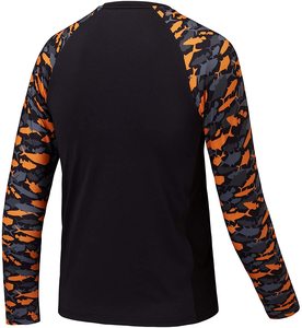 SPF Fishing Shirt UV for Athletic Running <b>Swim</b> RTS Sports Wear Men's UPF 50+ Hoodie Shirts Rash Guard <b>Long</b> <b>Sleeve</b> Sun Protection - Product Image 3