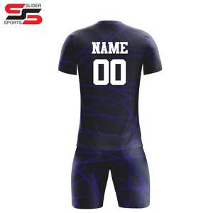 ชุดฟุตบอลสำหรับผู้ชายชุดฟุตบอลชุดเครื่องแบบทีมฟุตบอลชุดฟุตบอลแบบซับลิเมชัน - Product Image 6