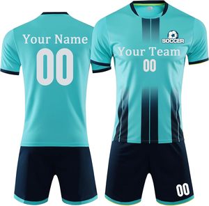 Özel yüksek kaliteli erkek futbol takımları forması Set takım eğitimi futbol forması Sialkot üreticisi - Product Image 5