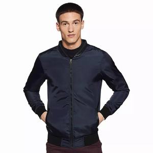 Men slim fit suit style windbreaker jacket with tailored design perfect for casual business and travel wear - Product Image 1