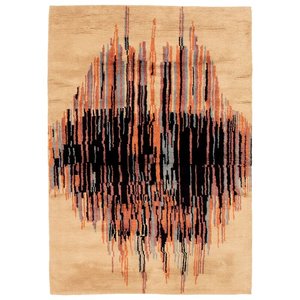 Vente chaude Personnalisable À La Main En Soie Laine Persane/Soie Design Moderne Antidérapant Chambre Salon Décoratif Tapis Ensembles - Product Image 1