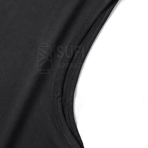 Nouveau design hiver hommes sweats à capuche sans manches 100% coton polaire écologique respirant décontracté vêtements d'entraînement bas quantité minimale de commande fabriqué au Pakistan - Product Image 3