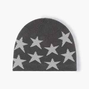High Quality Premium 100% Wool Unisex Street wear Beanie Custom Sublimation Customise Knit Beanie Hat - Product Image 6