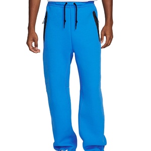 Pantalones Deportivos para Hombre, de Felpa Suave de Algodón, Cómodos, con Cintura Elástica y Cordón Ajustable, Casuales, para Gimnasio, Entrenamiento, Fitness, Corte Recto - Product Image 1