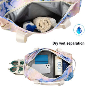 Bolsa de Gimnasio Personalizada con Logotipo para Hombre y Mujer, Bolsa Deportiva Negra, Bolsa de Viaje, Bolsa de Gimnasio de Gran Capacidad para Actividades al Aire Libre - Product Image 4