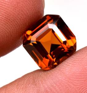 Grado superior 100% Natural certificado naranja rojo Hessonite granate genuino suelto calibrado tamaño piedra preciosa mejor para el uso de la fabricación de joyas - Product Image 4