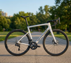 Bicicleta de Montaña TarmacSL8Expert - Shimano Ultegra/Di2 21 Velocidades, Horquilla de Aleación de Titanio, Cuadro de Suspensión Trasera - Product Image 3