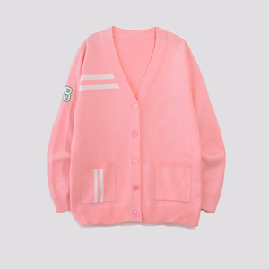 Cardigan d'hiver, logo personnalisé, marque privée, tissu chaud et doux, haute qualité, prix abordable, vente en gros - Product Image 1