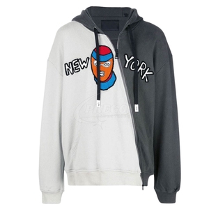 Sweat-shirts à capuche pour hommes, couleur unie, pull-over, tissu respirant personnalisé, streetwear décontracté, vente en gros, approvisionnement direct, OEM - Product Image 1