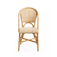 Chaise de salle à manger en rotin naturel fait à la main écologique en gros choix pour les meubles de maison salon fait appartement Vietnam