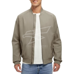 Veste coupe-vent réfléchissante en polyester pour hommes, veste de plage vintage rétro imperméable, vestes coupe-vent blanc bleu marine kaki pour hommes - Product Image 5