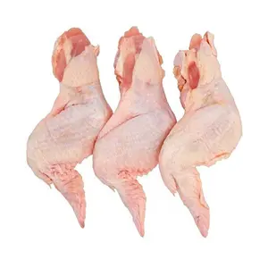 Alas de articulación media de pollo congelado/3 Alas de pollo articuladas, ala de pollo 2 articulaciones/punta de ala de pollo congelado