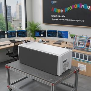 แบตเตอรี่ Renon 5.12kWh 48V LiFePO4 แบบต่อพ่วงได้ XTREMELVS5K IP65 ระบบไฮบริดกริด - Product Image 3