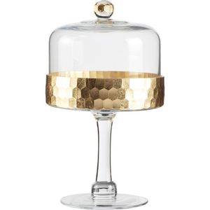 Base para Pastel de Metal con Cúpula de Vidrio Diseñada para Realzar la Apariencia de Pasteles de Cumpleaños, Bodas y Celebraciones - Product Image 5