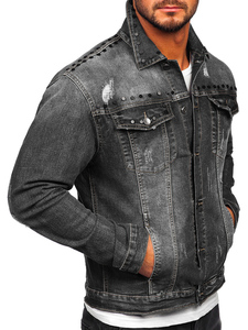 Classic Fit Blue <b>Denim</b> <b>Jacket</b> Trendy Casual Jeans Outerwear Private Label Manufacturing with Custom Logo Options - Product Image 5