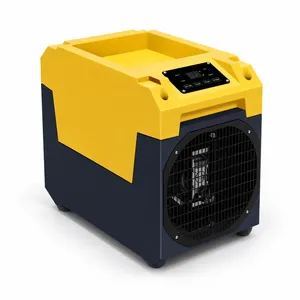 Deshumidificador Industrial Apilable Amarillo de 60L, Compresor Eléctrico R290, Eliminador de Humedad, Unidad Portátil para el Hogar - Product Image 2