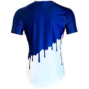 Haute qualité hommes Rashguard Long Slim Fit Compression MMA équipement de gymnastique respirant Nylon personnalisé sublimé BJJ à manches longues tailles USA - Product Image 4