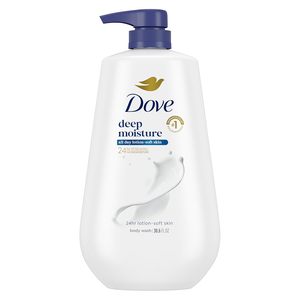 Gel de Ducha Dove Humectación Profunda para una Piel Suave por 24 Horas, Loción Humectante para la Piel, Limpiador Corporal sin Sulfatos ni Parabenos, 30.6 oz - Product Image 4
