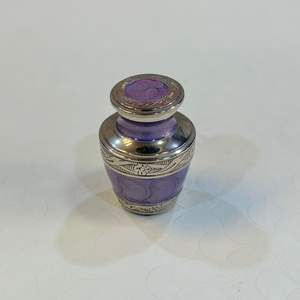 Domtop – conception florale gravée Tri-bande en laiton pour adulte, cendres de crémation pour restes et souvenirs humains, fabricant et exportation - Product Image 6