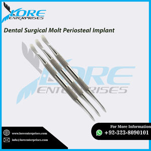 Lore Manufacturing Instrumentos de acero inoxidable quirúrgicos dentales de bajo precio Manual Molt Periosteal Elevator Implant Made Pakistan - Product Image 6