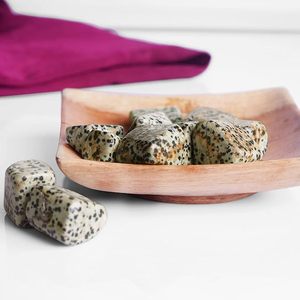 Piedra de jaspe dálmata Pulido natural Cristal curativo semiprecioso Reiki Chakra Meditación Energía Piedra preciosa - Product Image 3