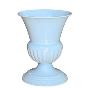 Jarrón de Flores Moderno de Hierro Plateado Brillante, Pedestal de Urna para Eventos, Fiestas, Decoración de Hoteles - Product Image 2