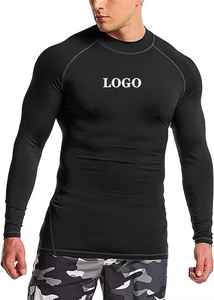 เสื้อรัดกล้าม MMA รุ่นใหม่ล่าสุด แขนยาว ออกแบบเองได้ สำหรับออกกำลังกาย เล่นกีฬา ใส่ในยิม เสื้อยืดฟิตเนส เสื้อรัดกล้ามแบบสั่งทำ - Product Image 6