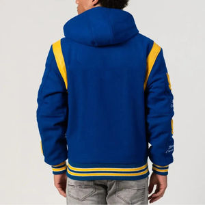 Veste Letterman pour homme entièrement personnalisée Vente en ligne Collection hiver Vêtements décontractés Veste Letterman pour homme - Product Image 2