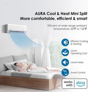 Aire Acondicionado Split Inverter de 24000 BTU, Alta Eficiencia, Montado en Pared, Bomba de Calor, Control por Aplicación, para Hogar y Oficina, UE, Superventas - Product Image 4